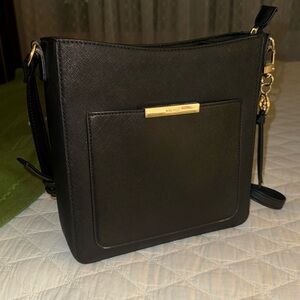 Nine West Women’s Shoulder/Crossbody Bag Black and Gold